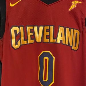 CLEVELAND CAVALIERS KEVIN LOVE WINE JERSEY NIKE